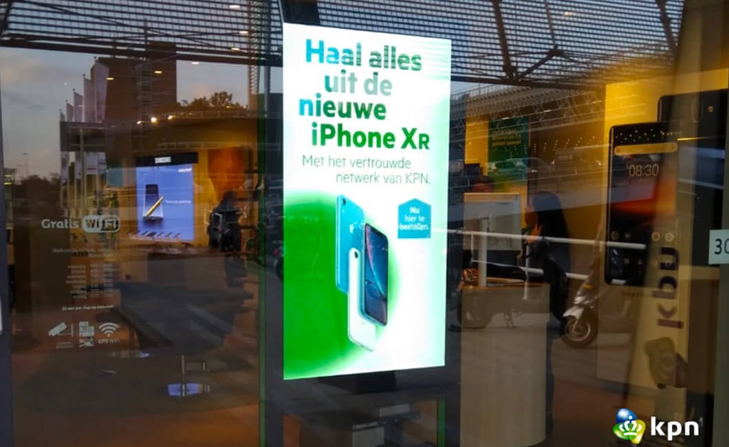 Alle KPN XL winkels voorzien van Blast Digital Signage